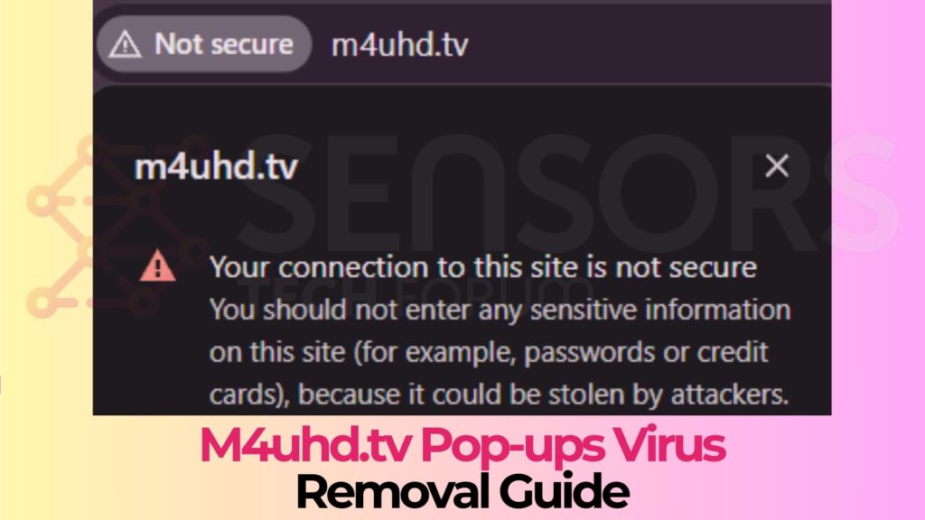 M4uhd.tv Pop-ups Virus - How to Remove It