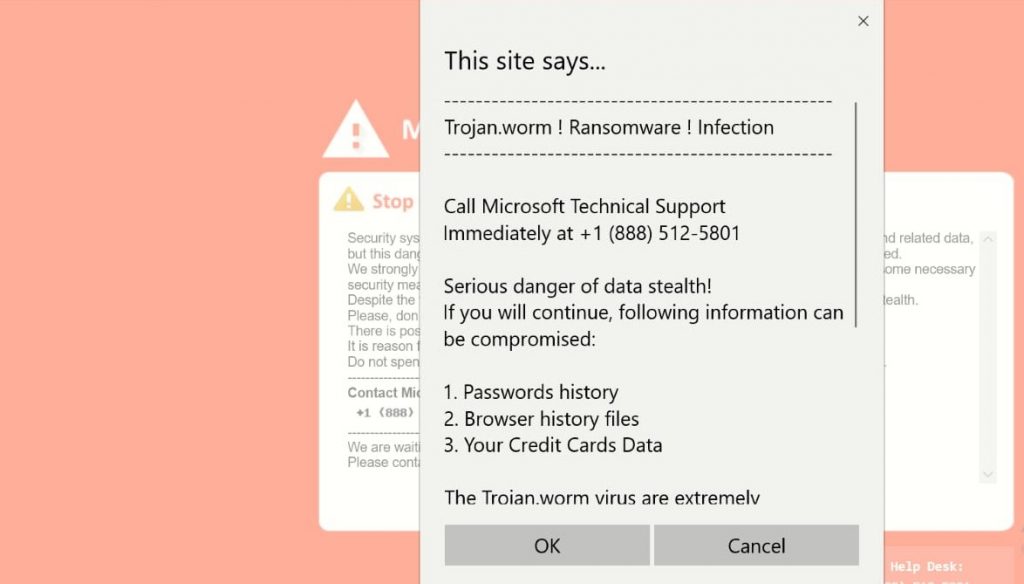 microsoft technical support scam image sensorstechforum com