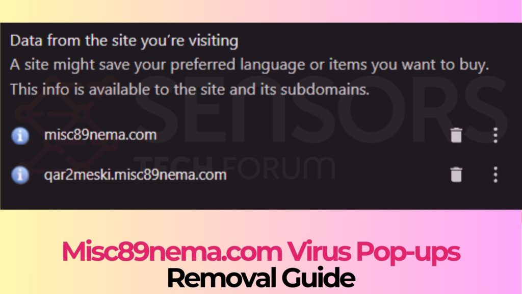 Misc89nema.com Ads Virus - How to Remove It