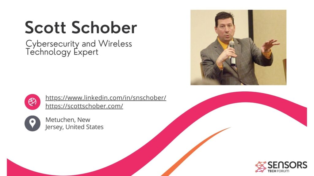 Scott Schober SensorsTechForum
