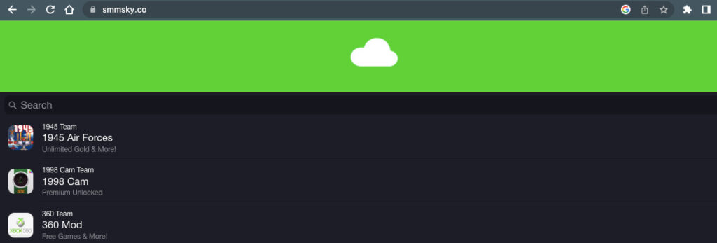 Smmsky.co iOS Virus