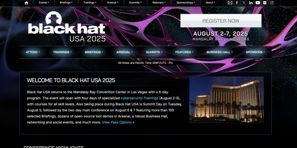 Black Hat conference