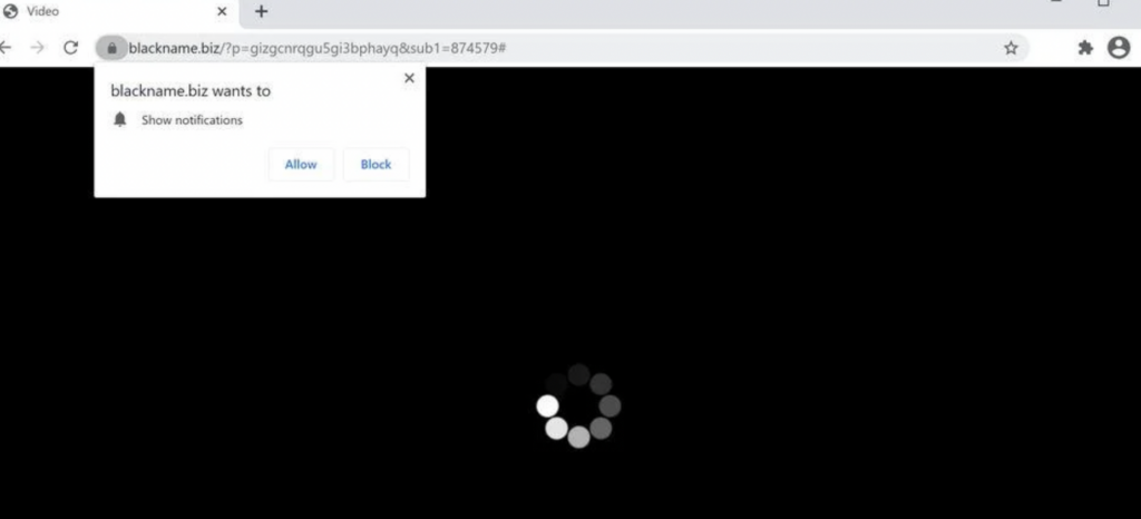 Blackname.biz Pop-up Ads Removal