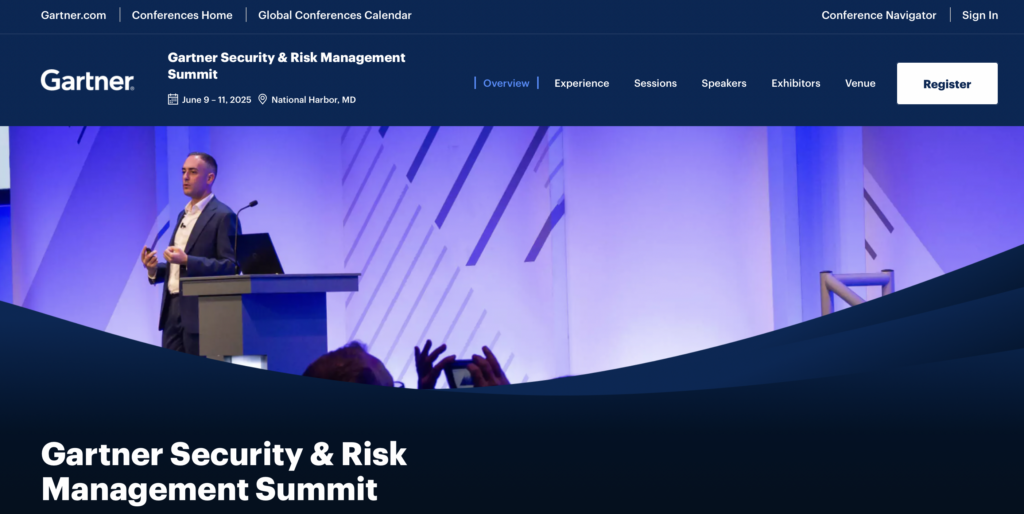 Gartner Security & Risk Management Summit 2025