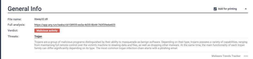 libeay32.dll Trojan